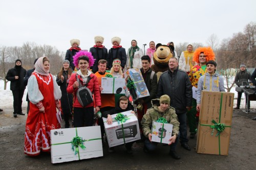 Shrovetide in Michurinsk SAU