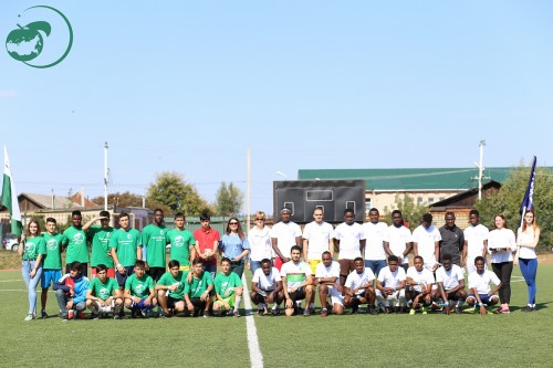 Friendly football match